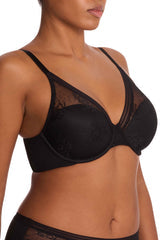 Natori Love Lace Full Coverage Plunge T-Shirt Bra #731351