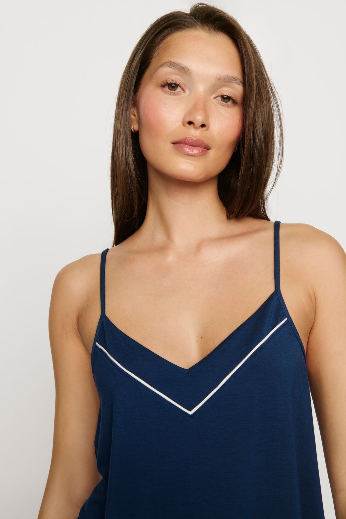 Eberjey Gisele V Neck Cami and Pant Set #CV1018Z