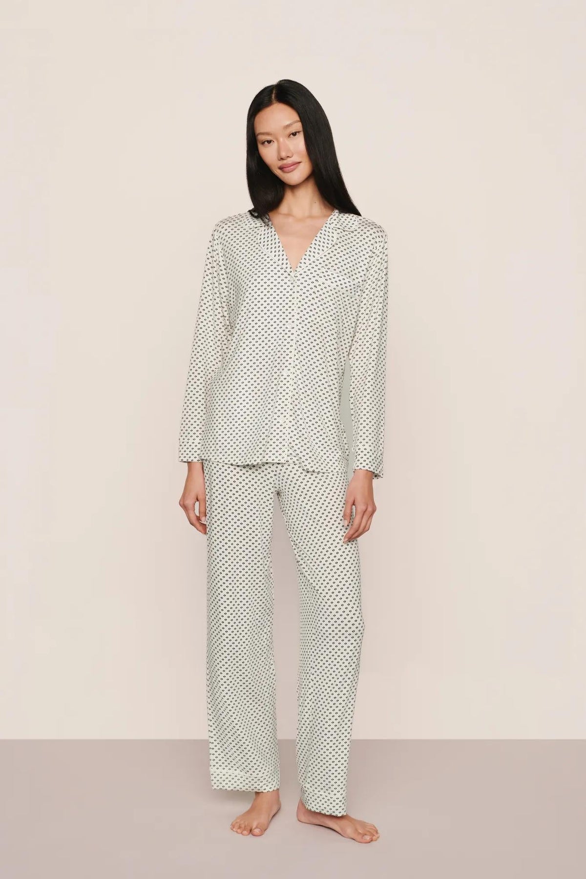 Eberjey Gisele Printed - The Long PJ Set #PJ1141
