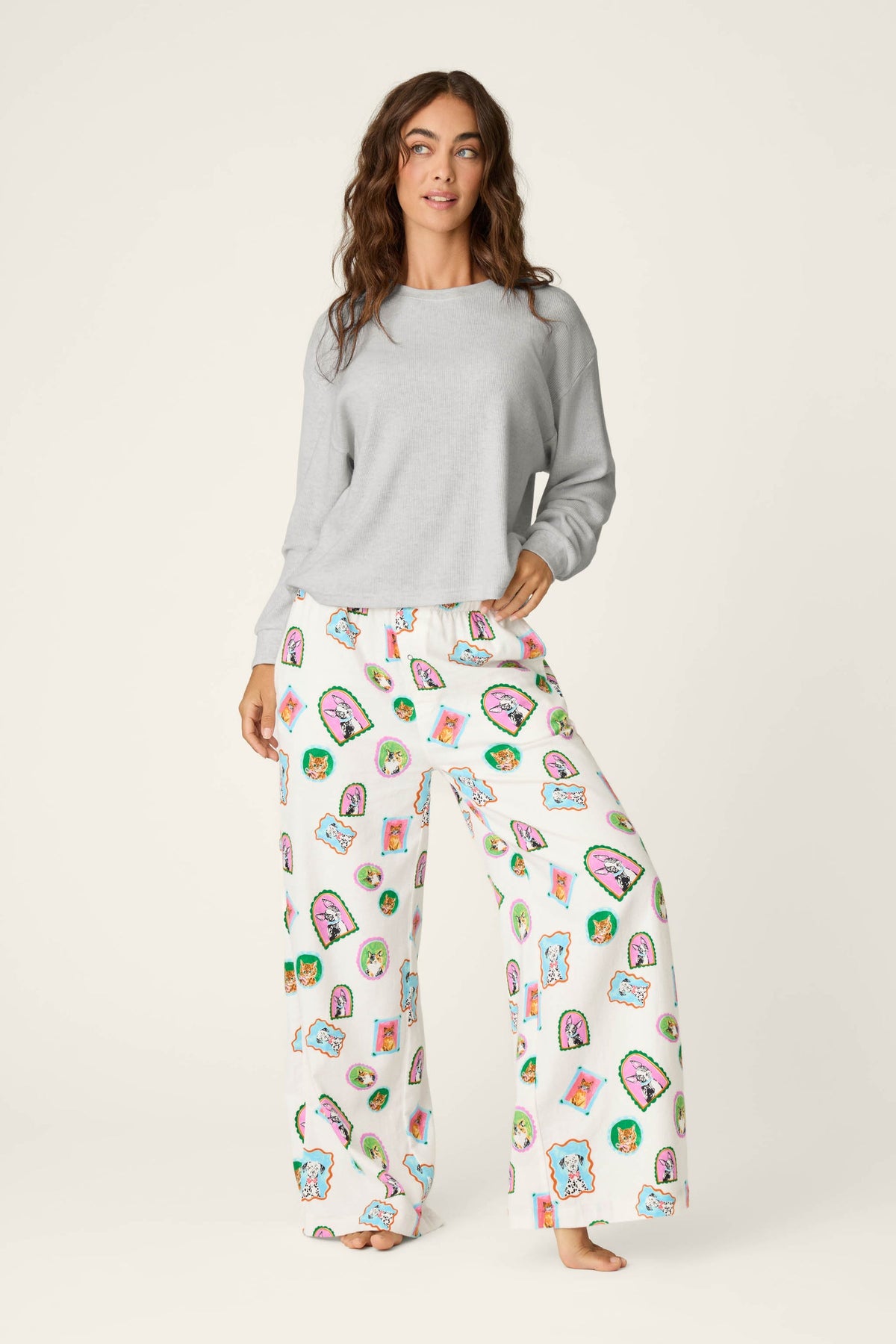 PJ Salvage Flannel Long Sleeve Top #RZFLLS2