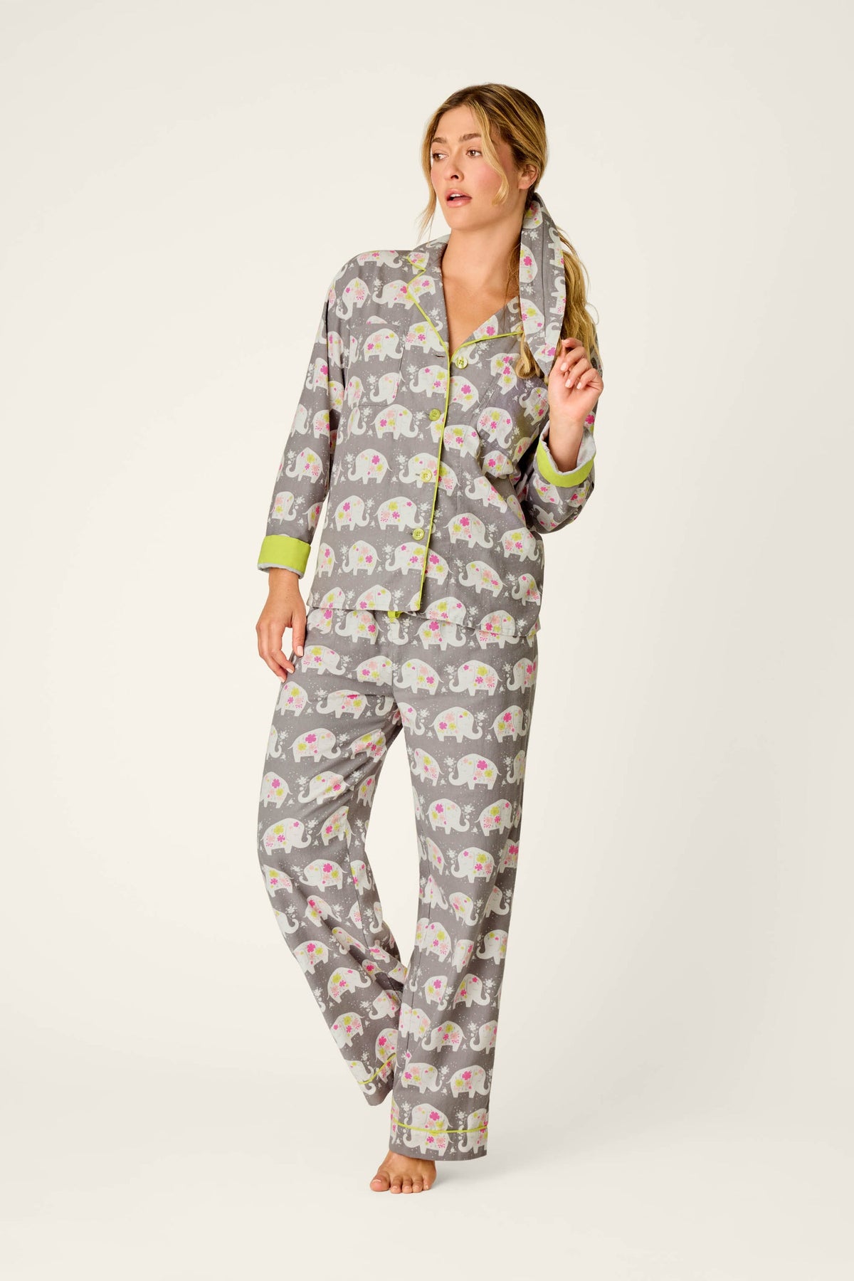 PJ Salvage Forever Favorite Flannel PJ Set #RZFLPJ3