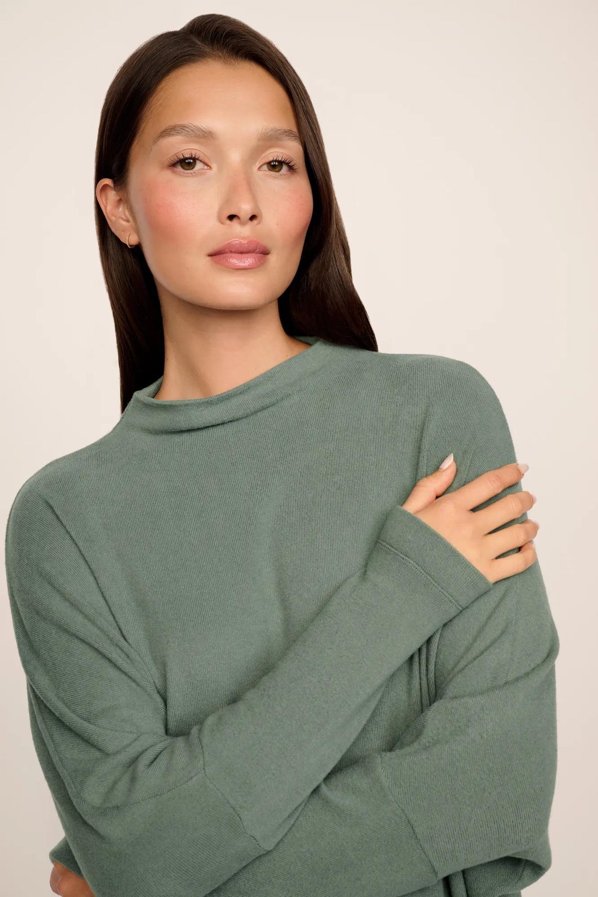 Eberjey Cozy Time Mock Pullover #T4002D