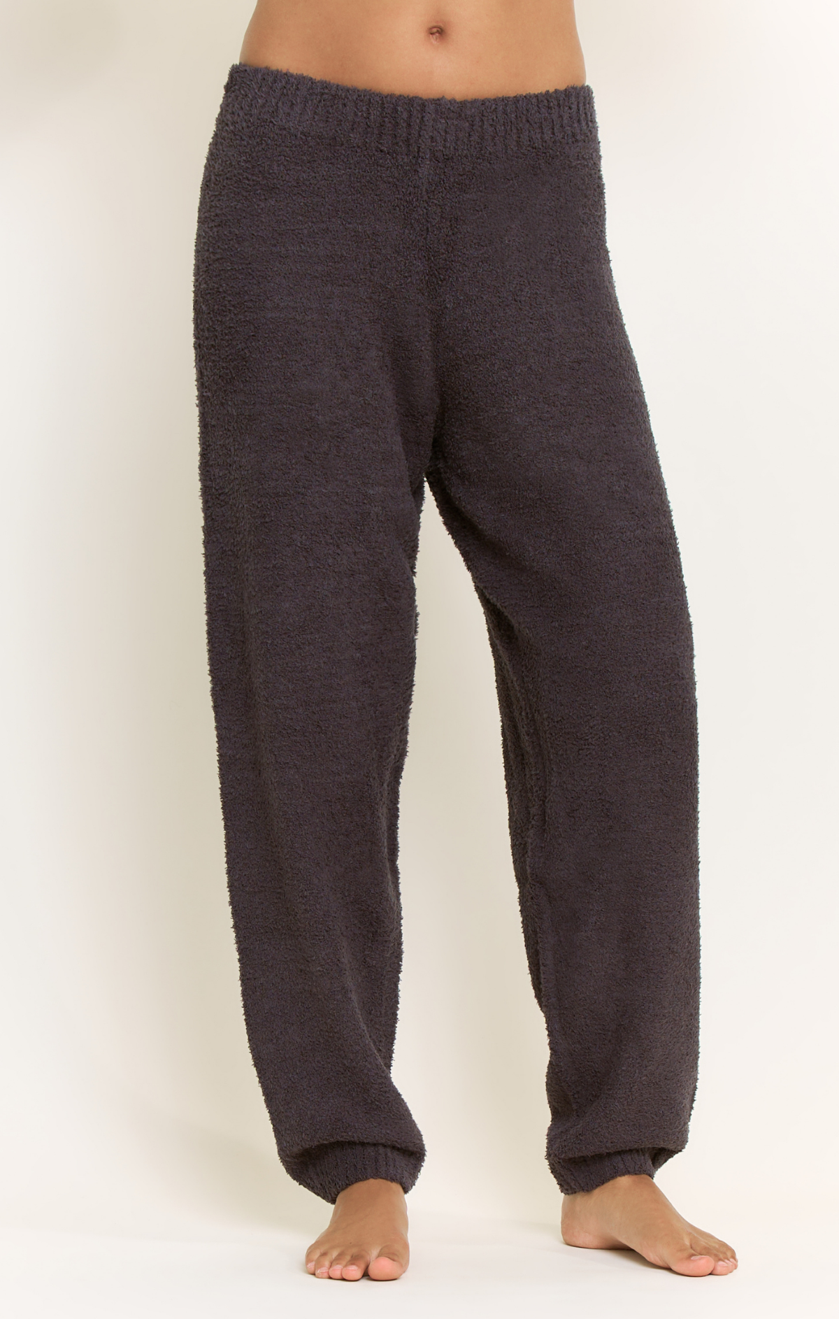 Honeydew Ready To Unwind chenille jogger pant in Boulder Grey