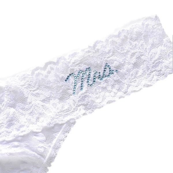 Hanky Panky Organic Cotton Low Rise Thong with Lace 891581