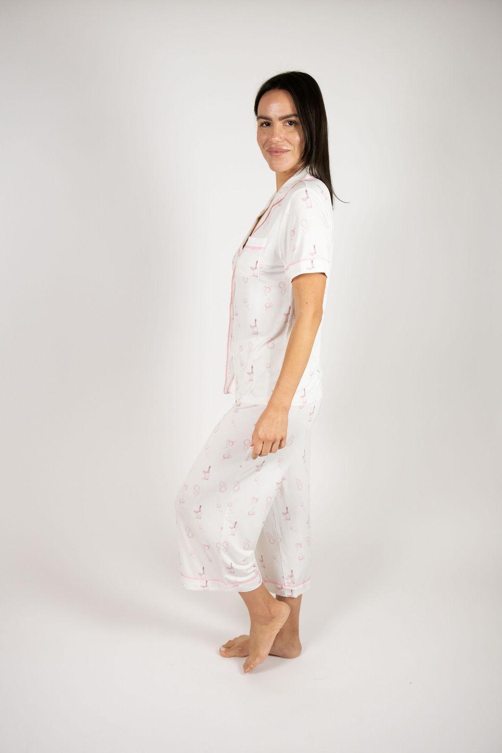 Aspen Dream Jolene Cropped Pajama Set #BCROPPJ