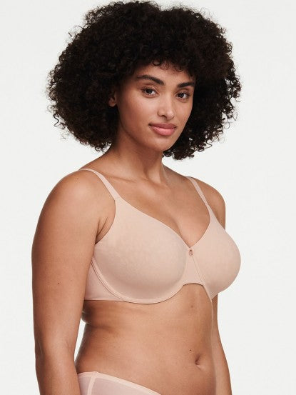 Chantelle Comfort Chic Back Smoothing Seamless Unlined Minimizer #18J2
