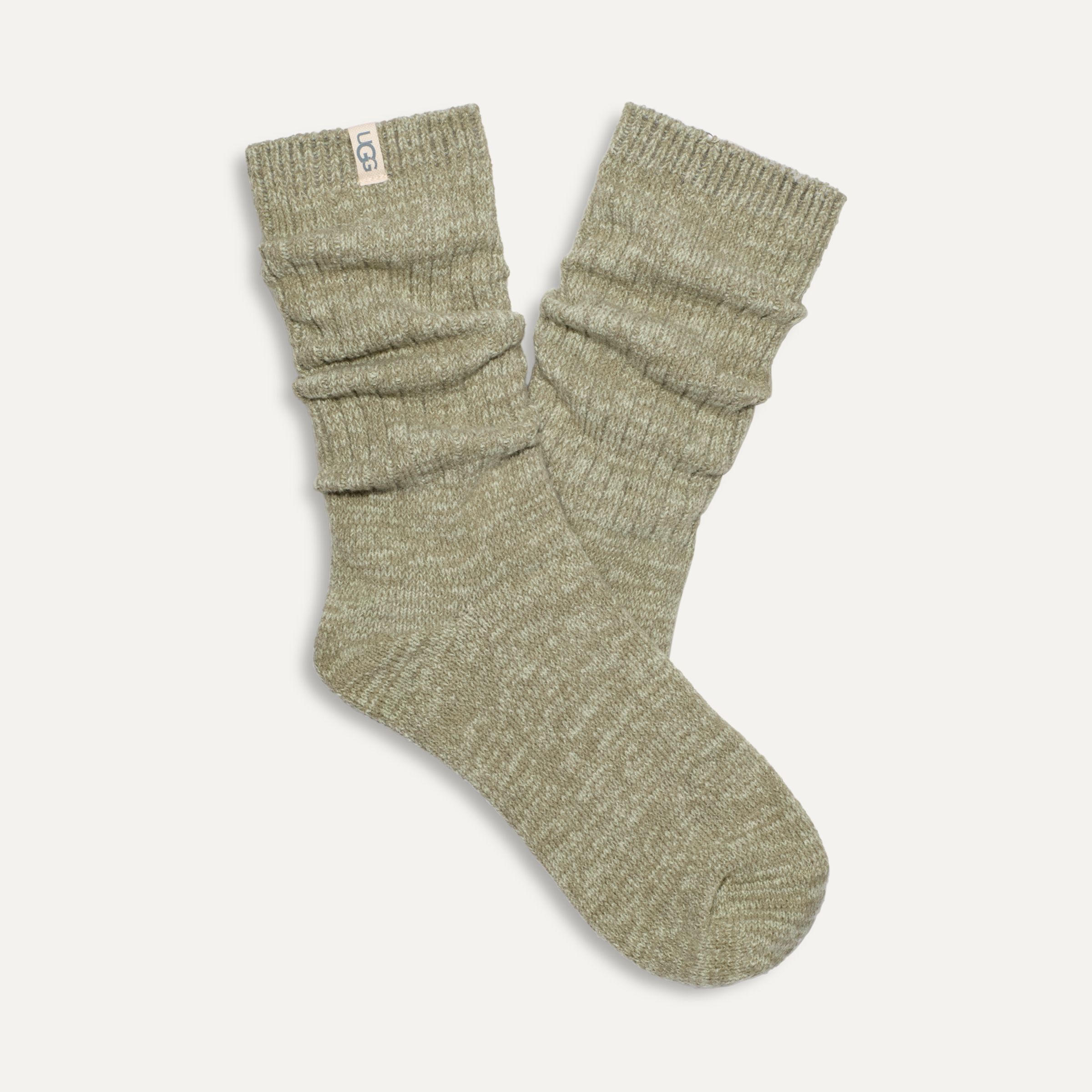 Ugg Rib Knit Slouchy Crew Sock #1014832