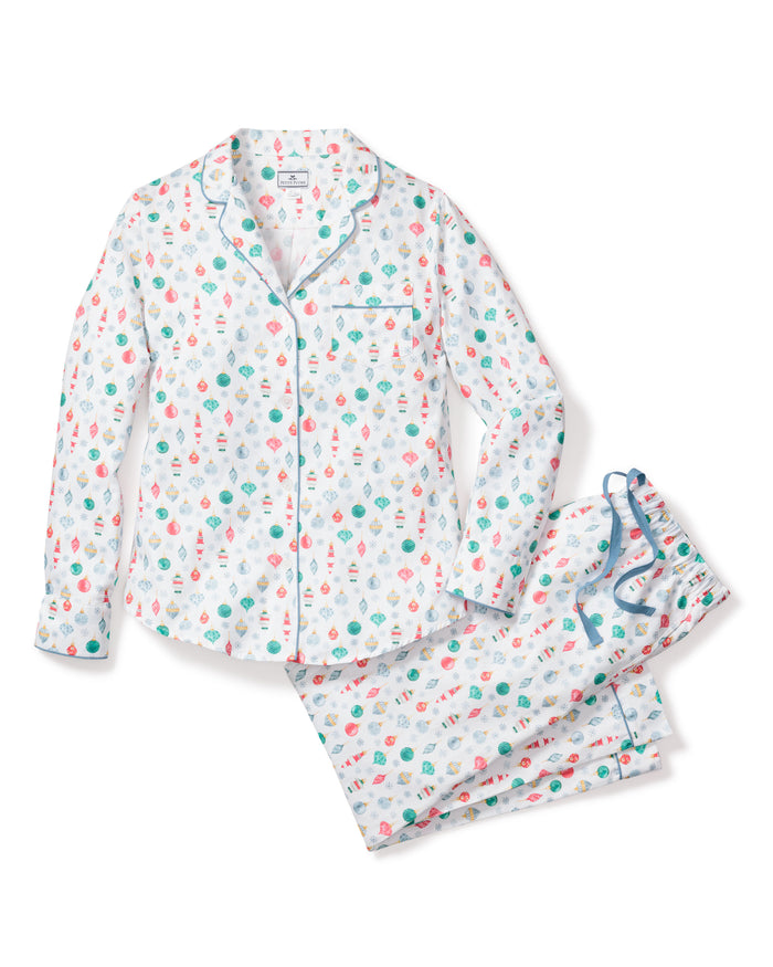 ***Petite Plume Vintage Ornaments Pajama Set #AWPJVO