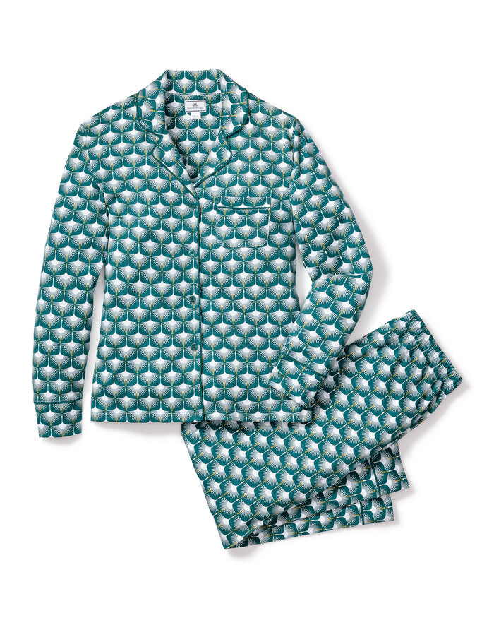 Petite Plume Luxe Pima Sonnet of Swan Pajama Set #PWPJSW