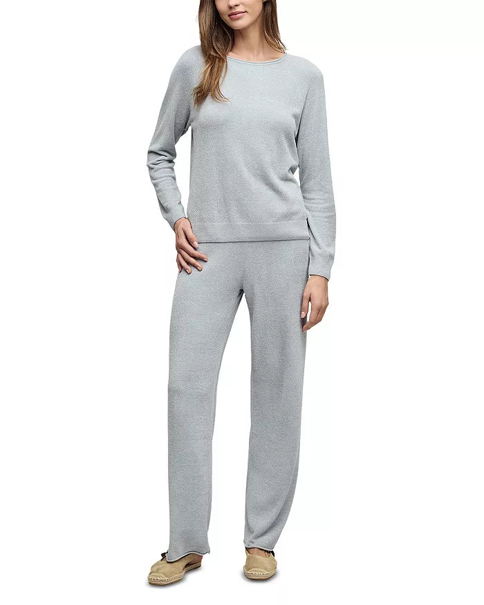 Barefoot Dreams Cozychic Ultra Lite Jersey Roll Pullover and Wide Let Pant Set #BDWCU23142
