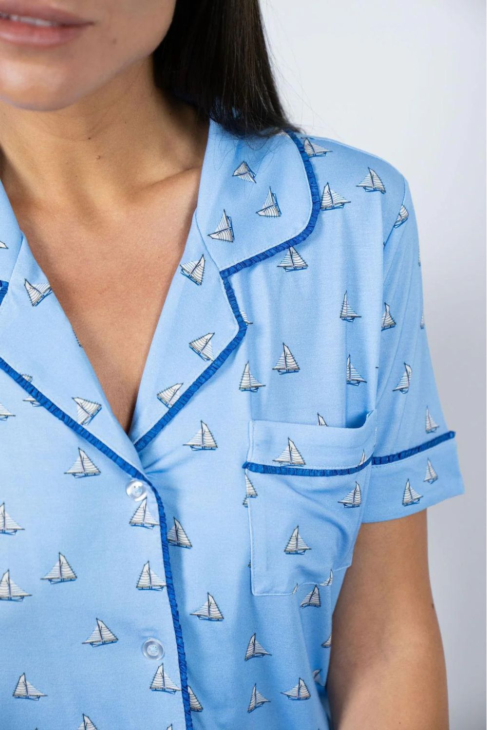 Aspen Dream Jolene Cropped Pajama Set #BCROPPJ