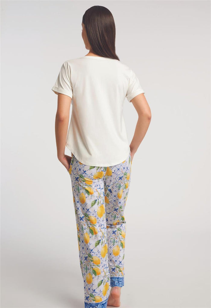 Inej Florence Dropped Shoulder Bamboo T-Shirt and Pant #7070FL