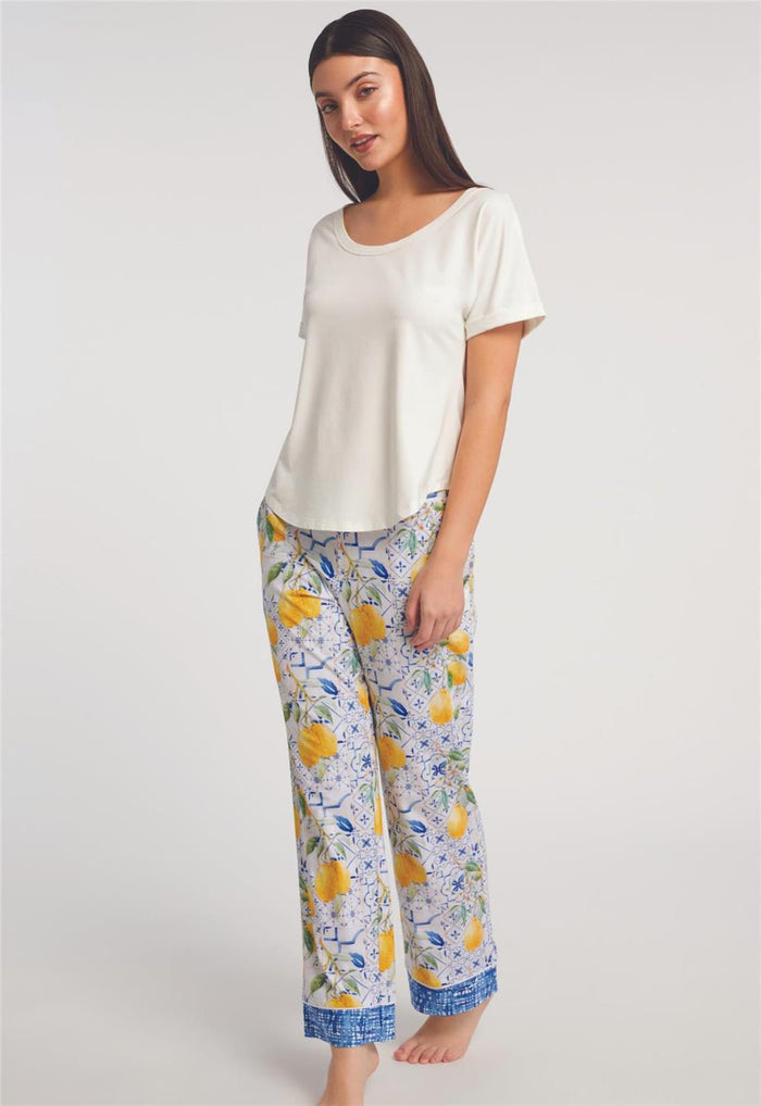 Inej Florence Dropped Shoulder Bamboo T-Shirt and Pant #7070FL