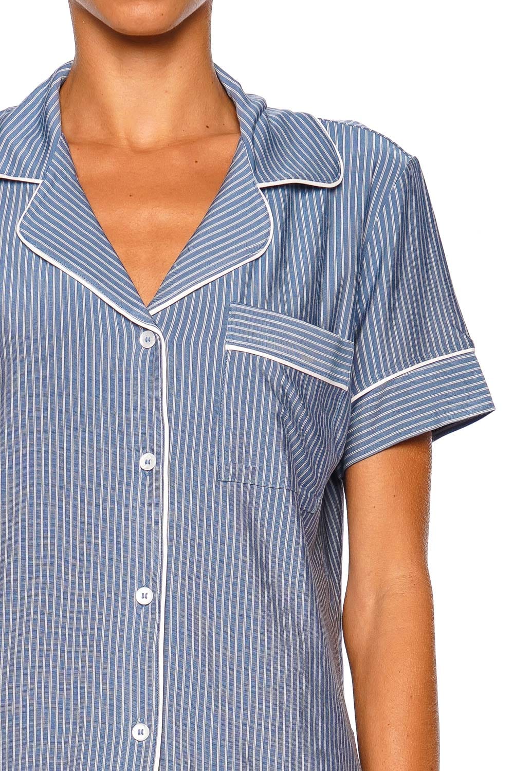 Eberjey Gisele Printed Relaxed Short PJ Set #PJ1141SN