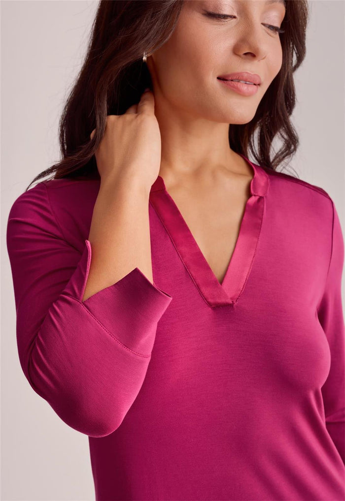 Fleur't V-Neck Nightshirt #682