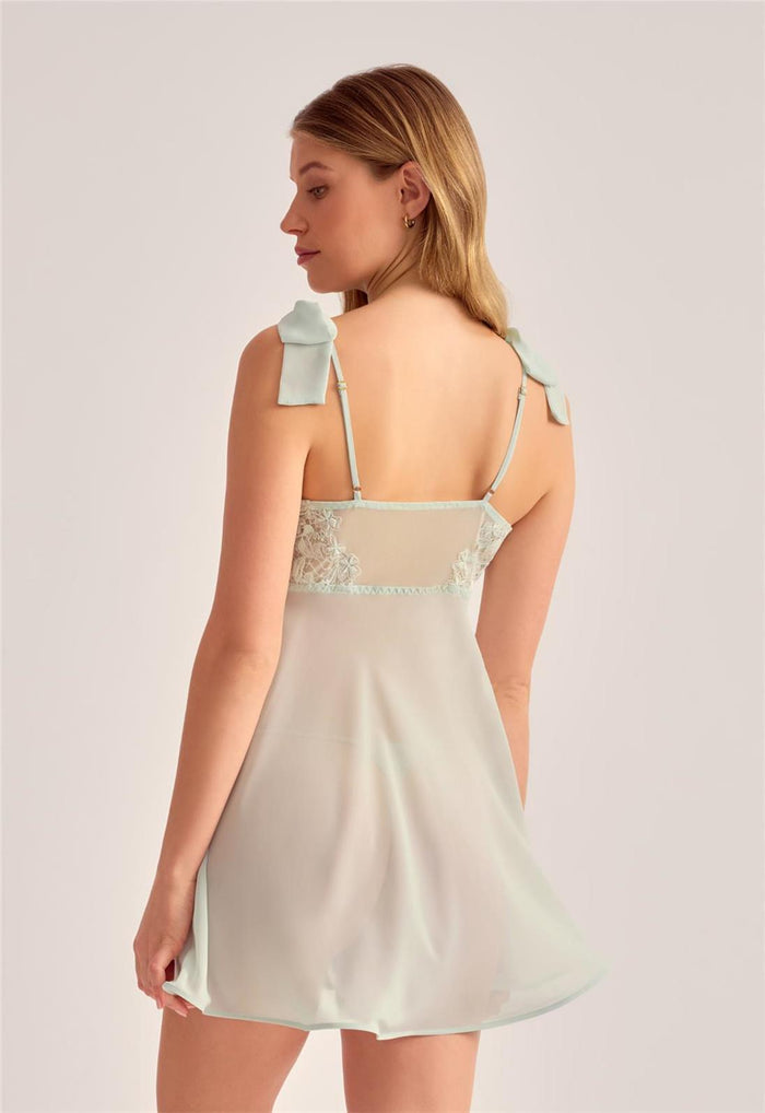 Rya Duchess Babydoll With Thong #1112