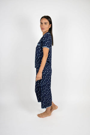 Aspen Dream Cute Stitching Cropped Pajama #CUTECROPPJ
