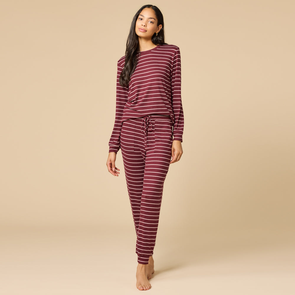 Softies Dream Jersey Crew Neck Lounge Set #33620-8