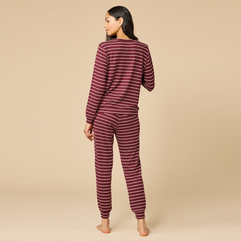 Softies Dream Jersey Crew Neck Lounge Set #33620-8
