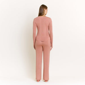 Honeydew Intimates Dreamland Long Henley Set #42975