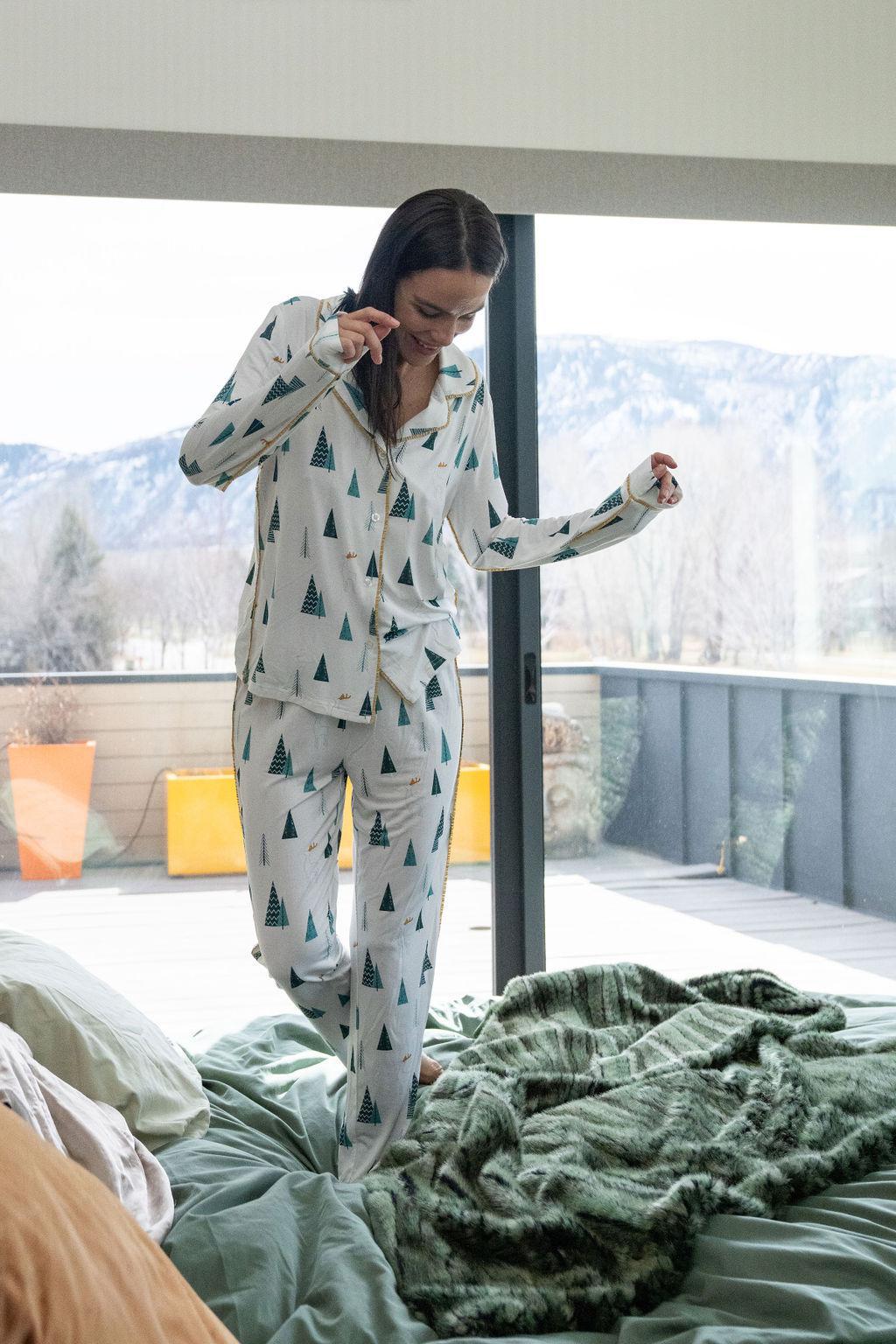 *** Aspen Dream Jolene Long Pajama Set #BPJST