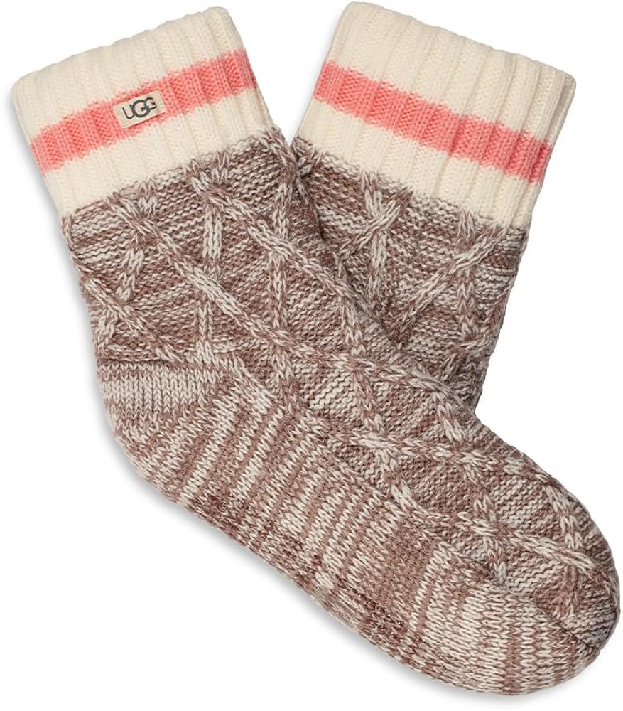 Ugg DeeDee Fleece Lined Quarter Socks #1145332