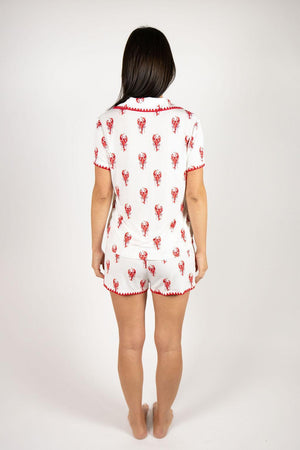 Aspen Dream Cute Stitching Short Pajama Set #CUTESHPJ