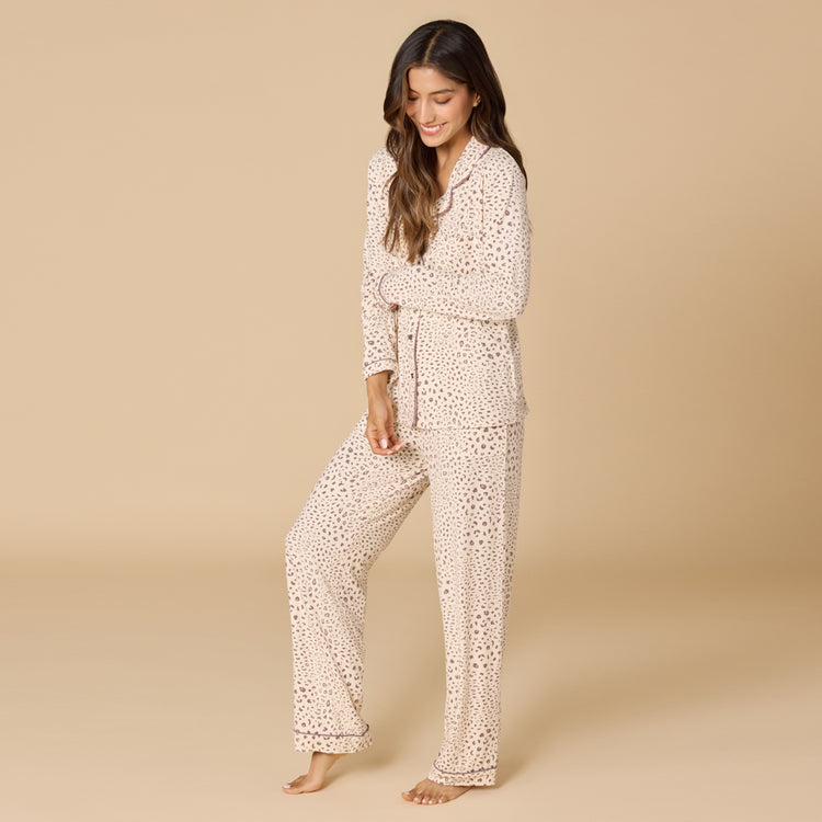 Softies Aria Slim Notch Collar PJ Set #9900-8