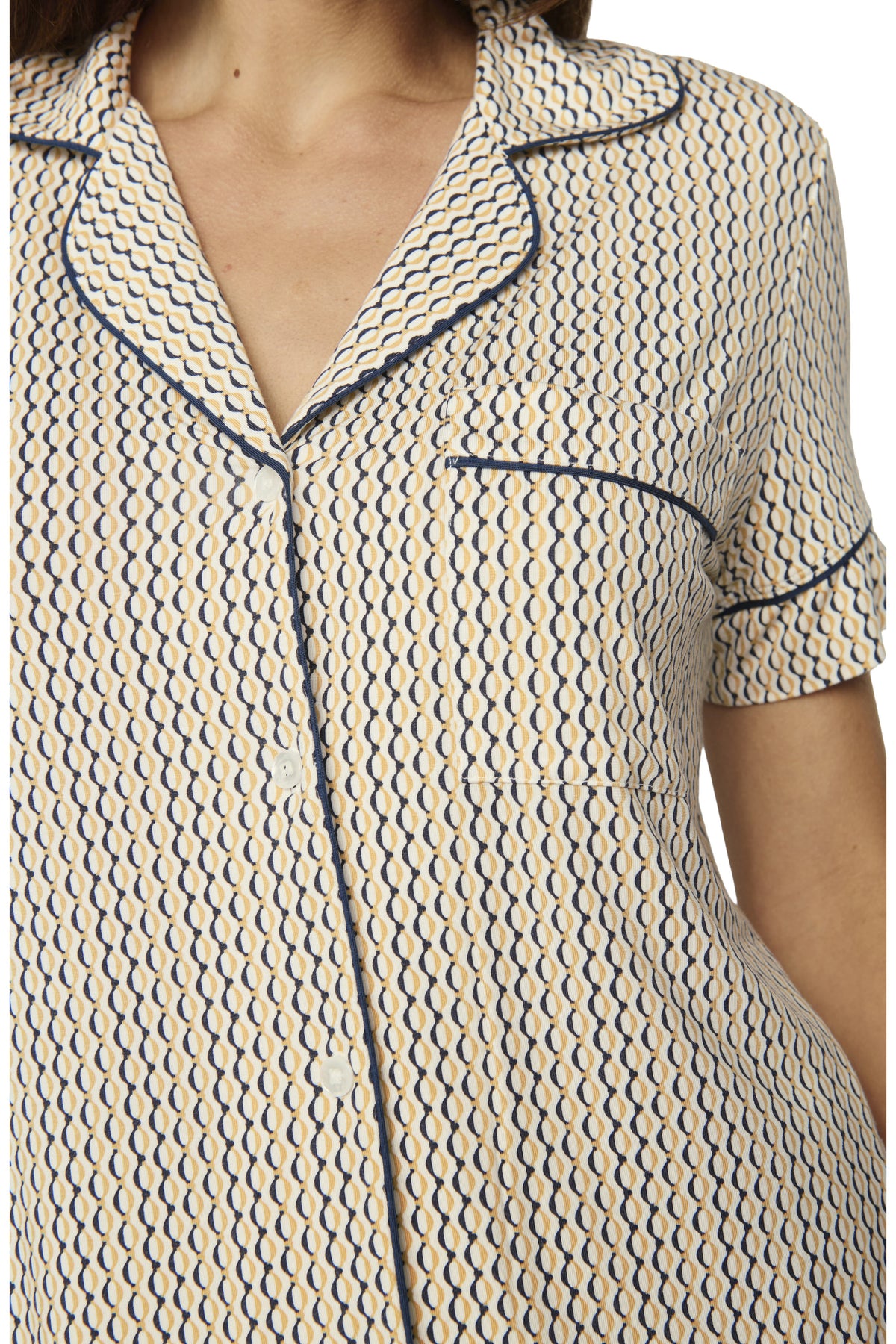 Eberjey Gisele Printed Relaxed Short PJ Set #PJ1141SN