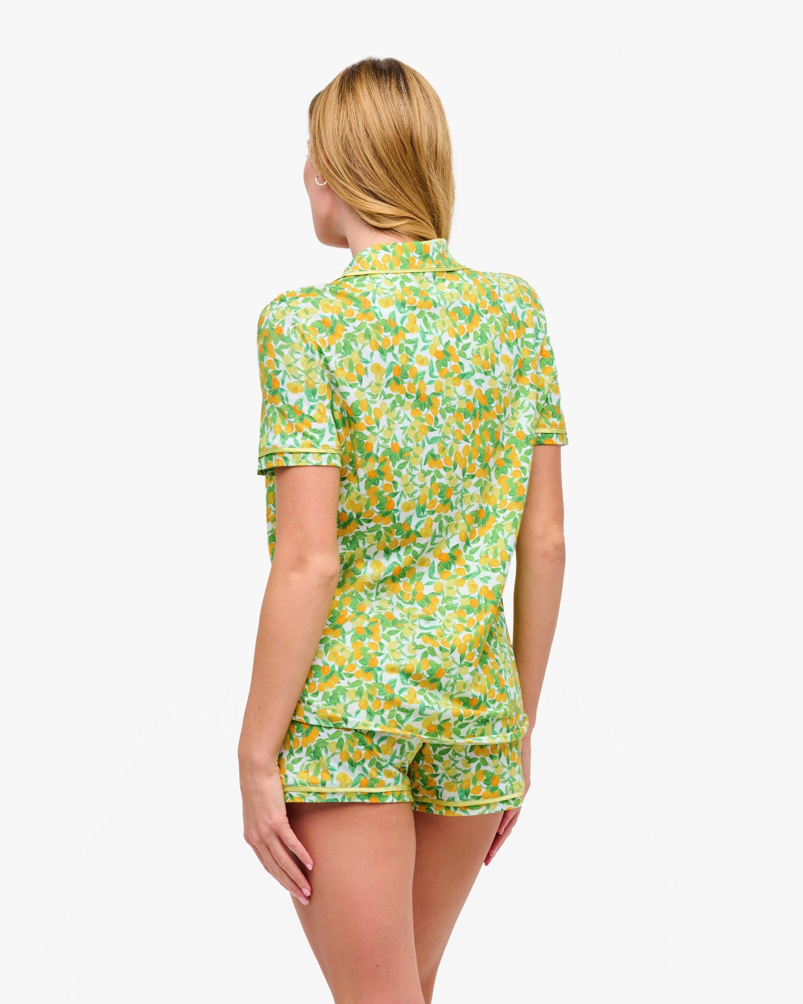 Cosabella Bella Short Sleeve Top and Boxer PJ Set #AMORP9622