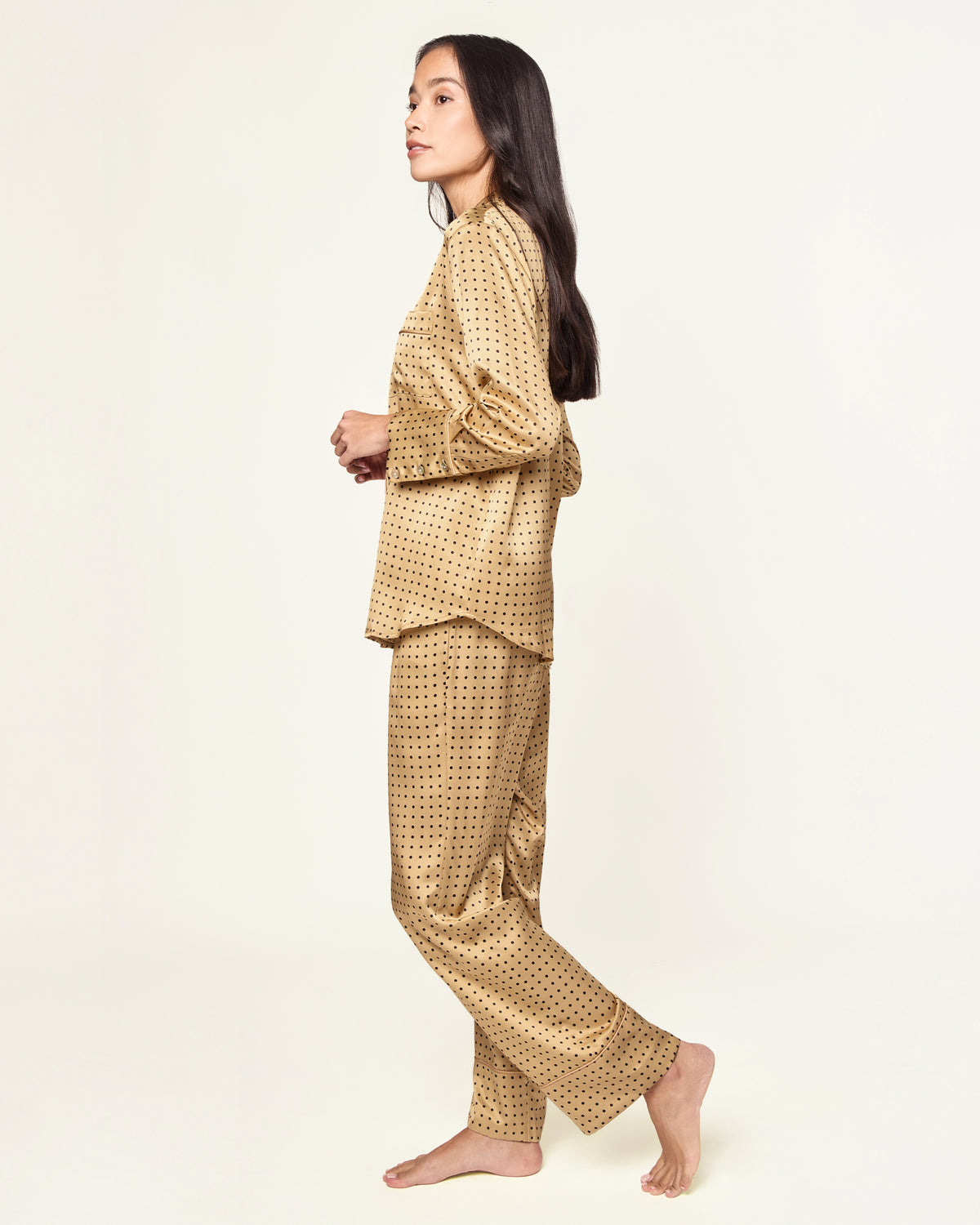 Petite Plume Women's Silk Pajamas