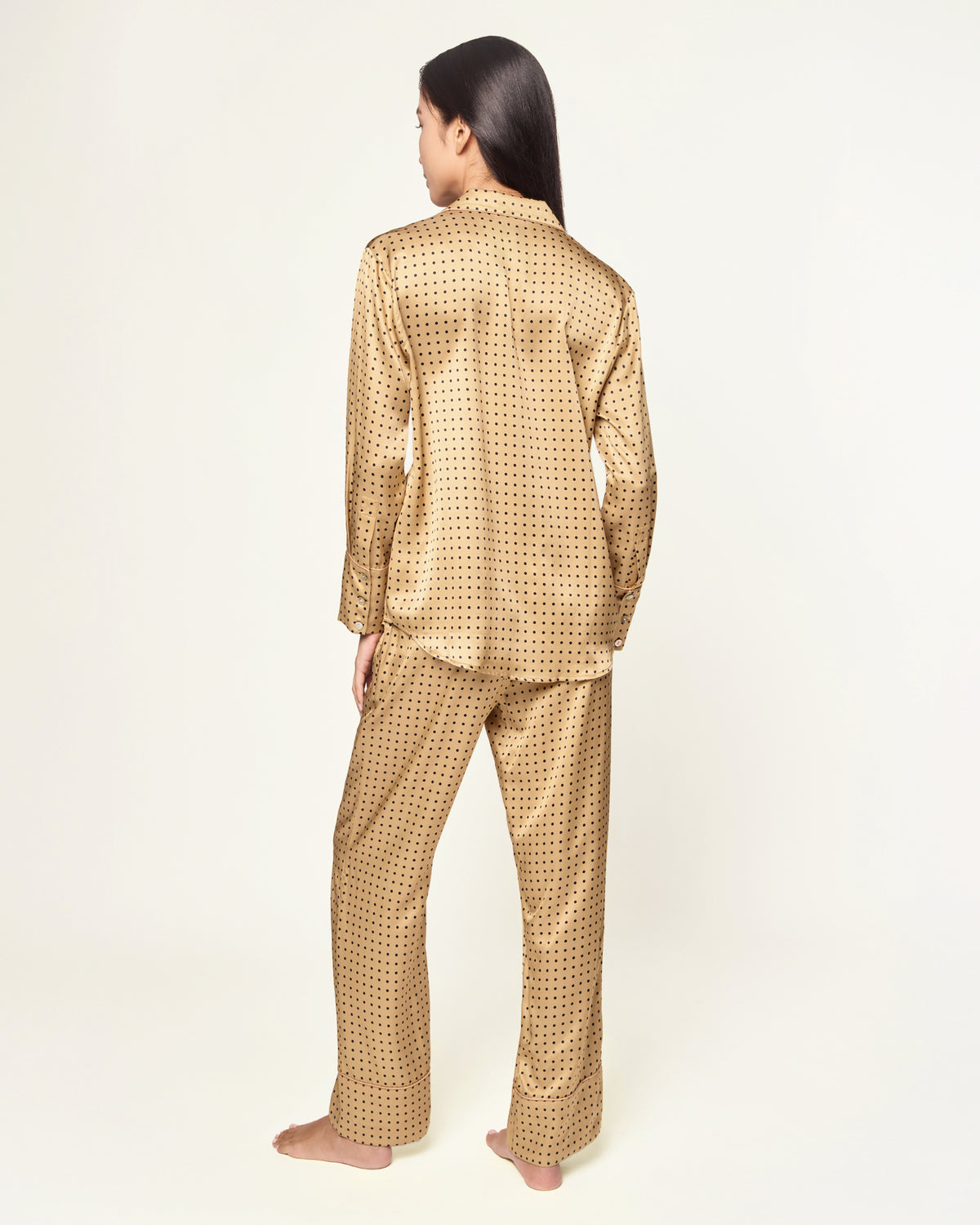 Petite Plume Women's Silk Pajamas