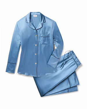 Petite Plume Women's Silk Pajamas