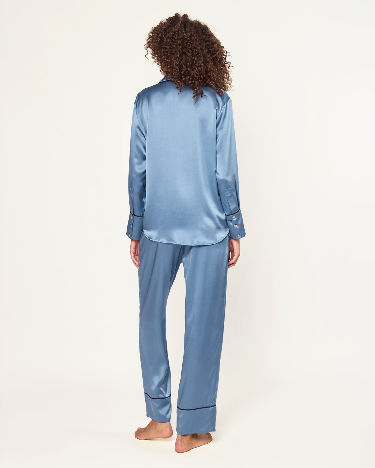 Petite Plume Women's Silk Pajamas