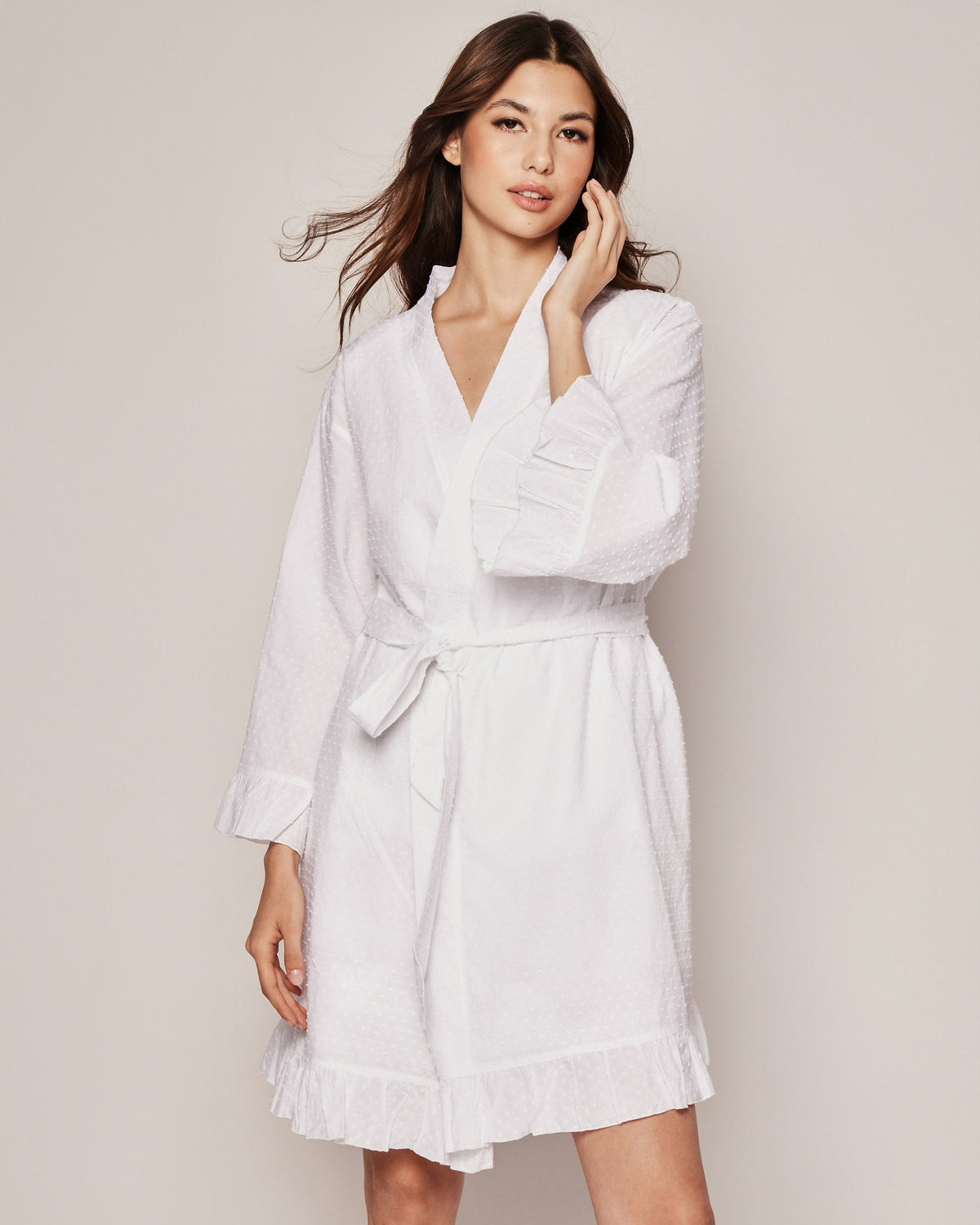 Petite Plume Swiss Dots Robe #AWSDR