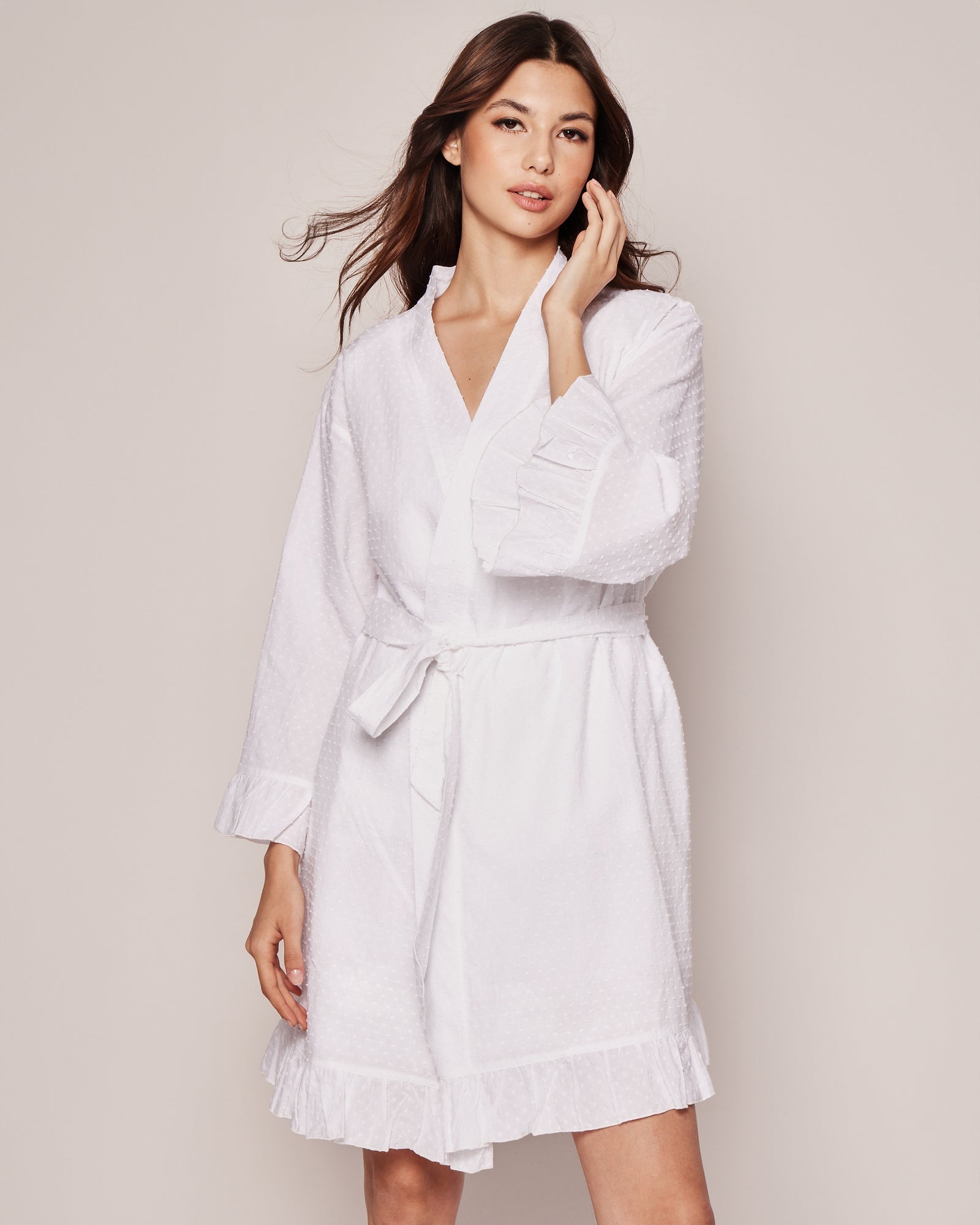 Petite Plume Swiss Dots Robe #AWSDR