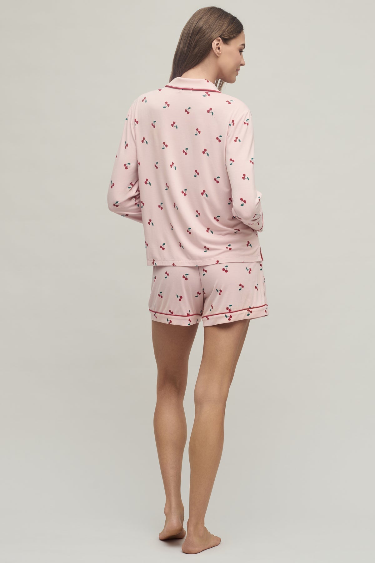 Barefoot Dreams Ultra Soft Jersey Pajama Short Set #BDWMC26268