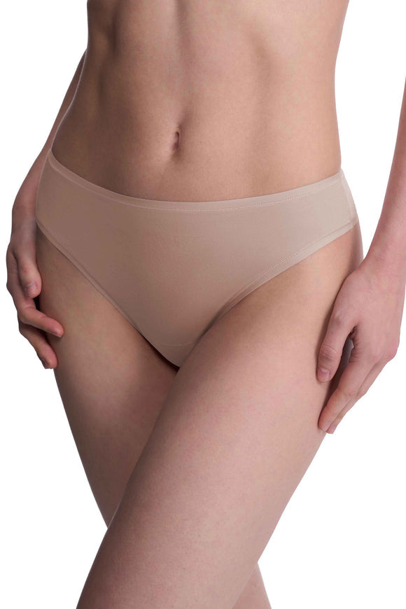 Natori Bliss Bare Cotton Thong #771346