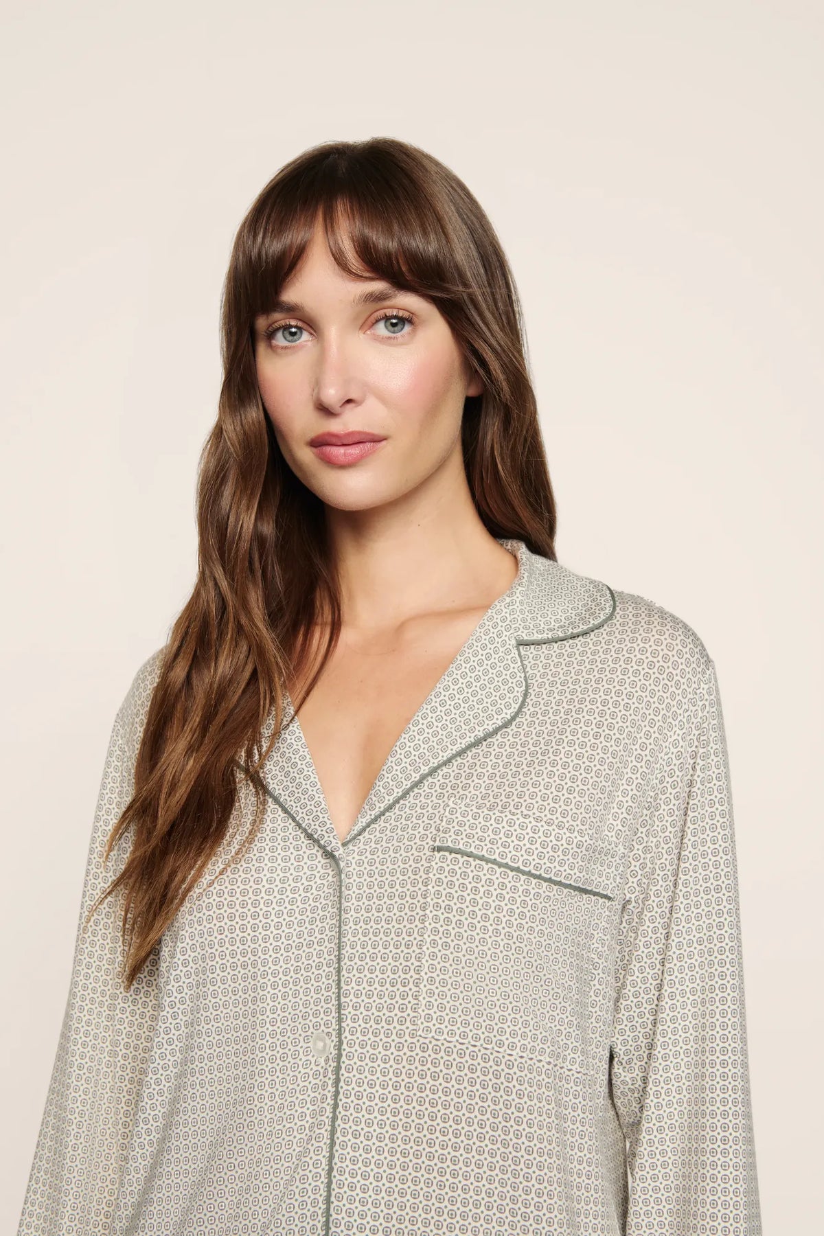 Eberjey Gisele Printed - The Long PJ Set #PJ1141