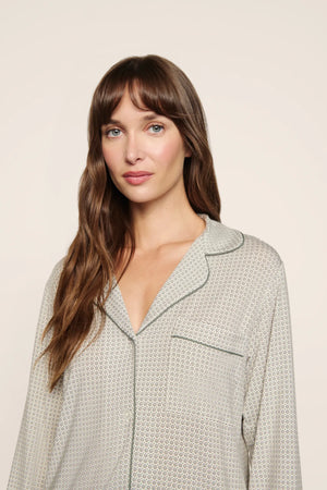 *** Eberjey Gisele Printed - The Long PJ Set #PJ1141