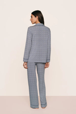 *** Eberjey Gisele Printed - The Long PJ Set #PJ1141