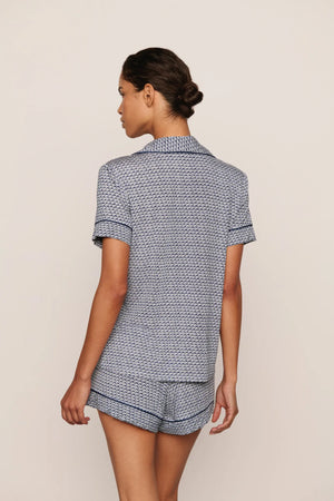 Eberjey Gisele Printed Relaxed Short PJ Set #PJ1141SN