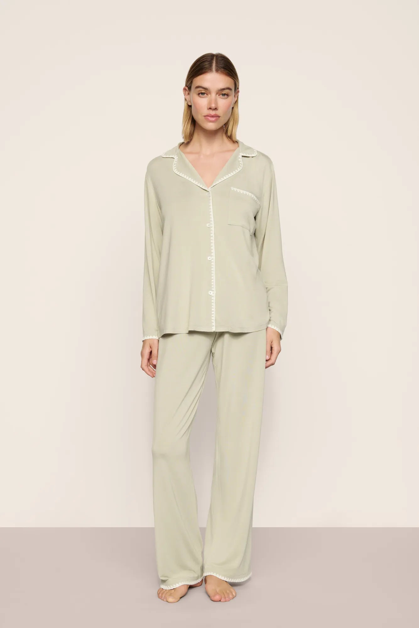 Eberjey Frida Long PJ Set #PJ2018