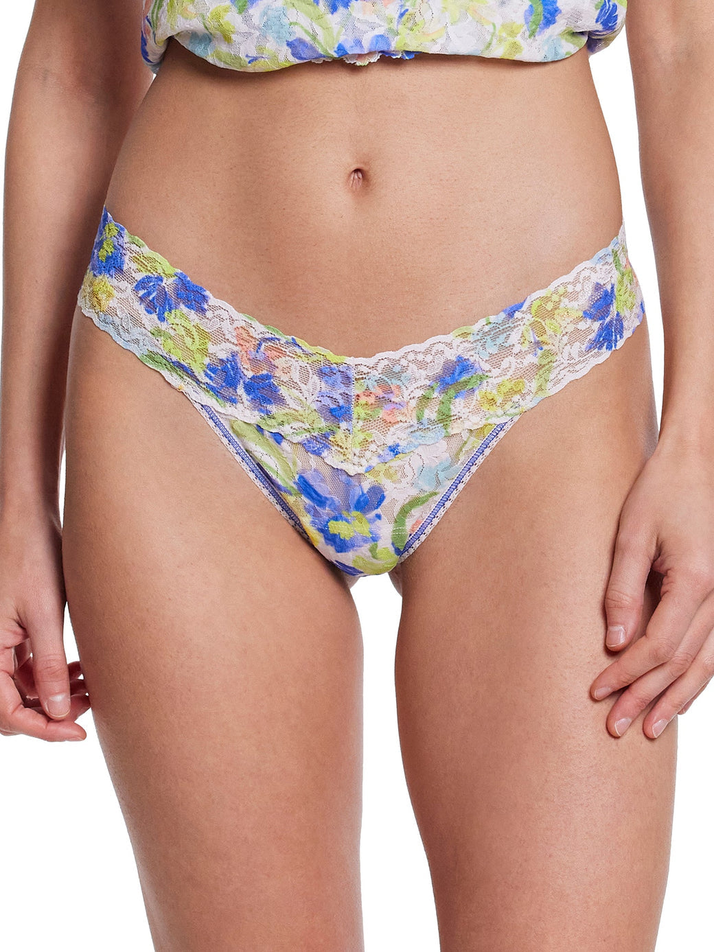 Hanky Panky Printed Low Rise Thong #PR4911