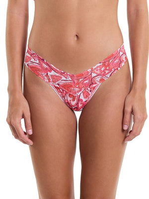 Hanky Panky Printed Low Rise Thong #PR4911