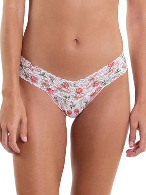 Hanky Panky Printed Low Rise Thong #PR4911