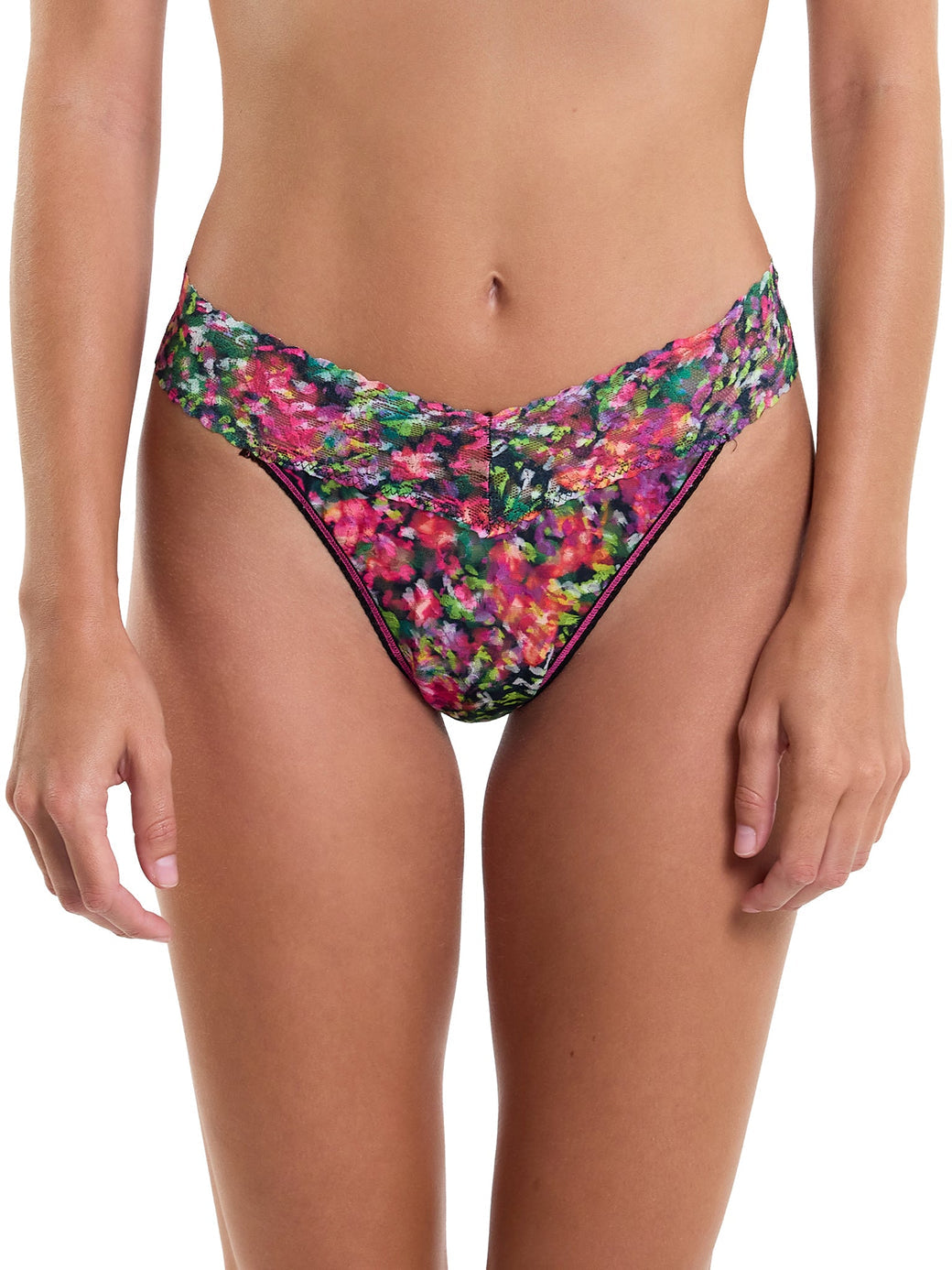 Hanky Panky Printed Original Rise Thong #PR4811