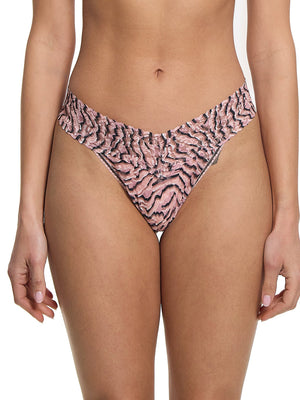 Hanky Panky Printed Original Rise Thong #PR4811