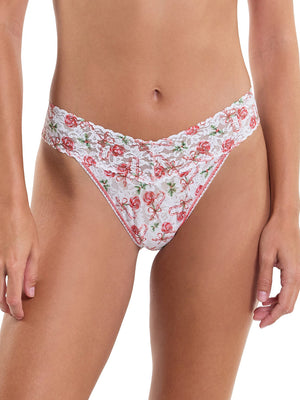 Hanky Panky Printed Original Rise Thong #PR4811