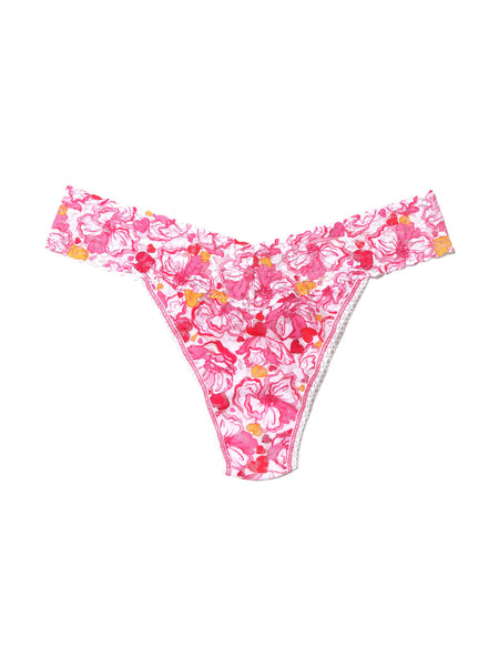 Hanky Panky Printed Signature Lace Thong - Bring Me Flowers – Sheer  Essentials Lingerie & Swimwear